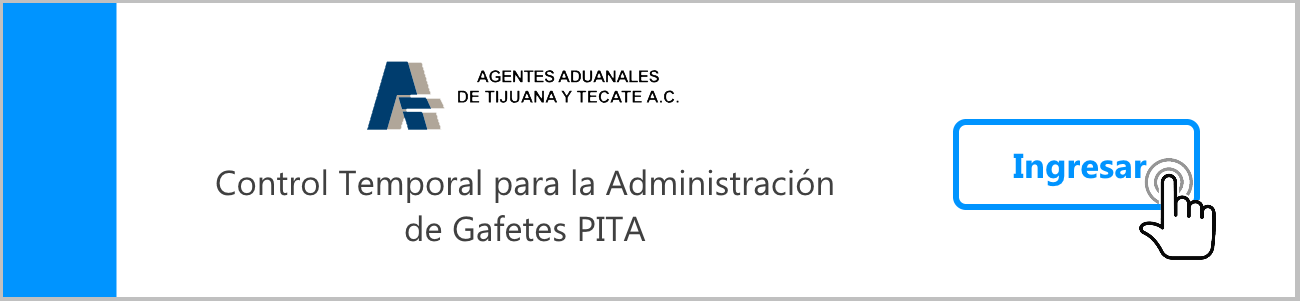 Control Temporal para la Administración de Gafetes PITA